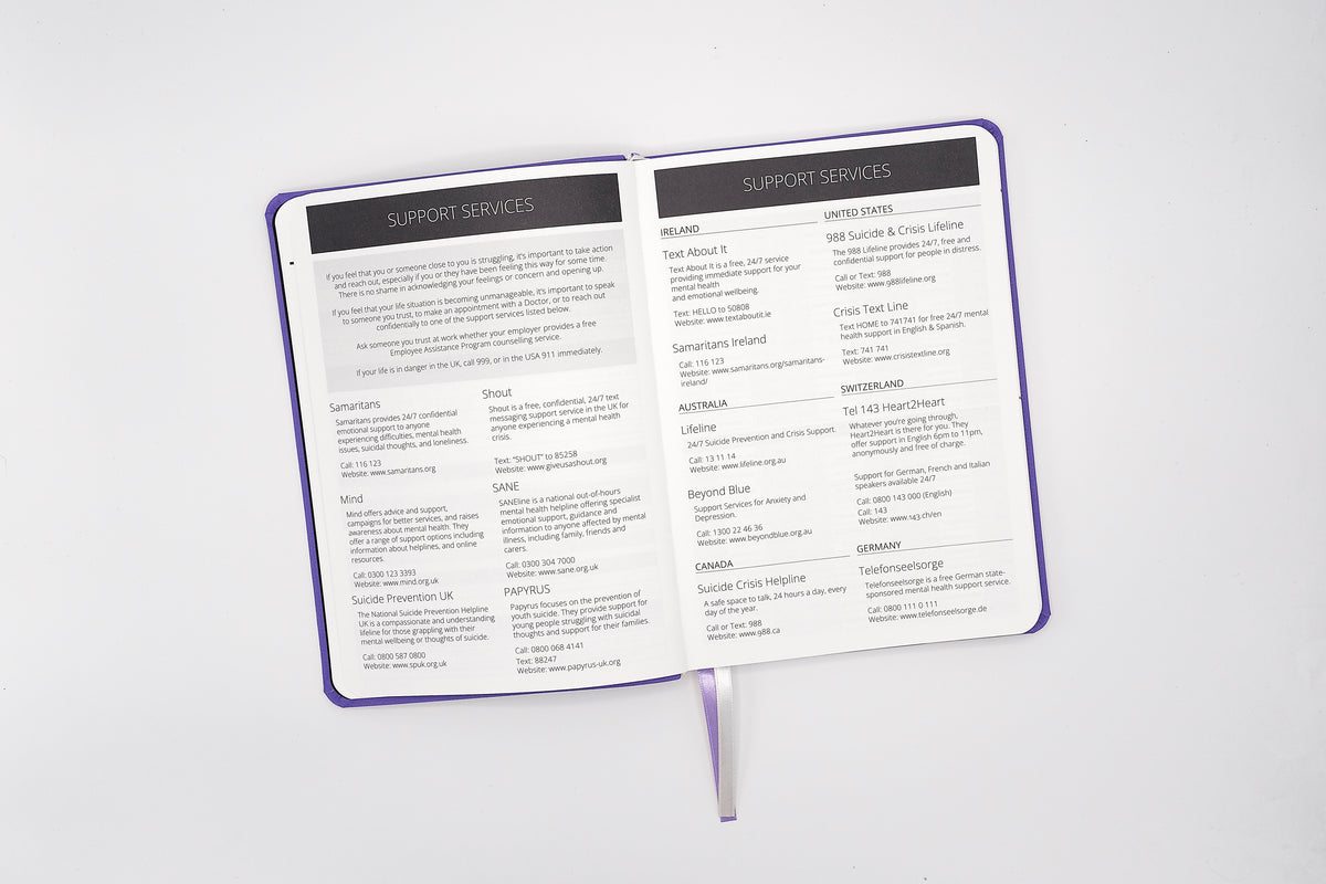 2026 Mental Fitness Diary & Planner - Weekly Format