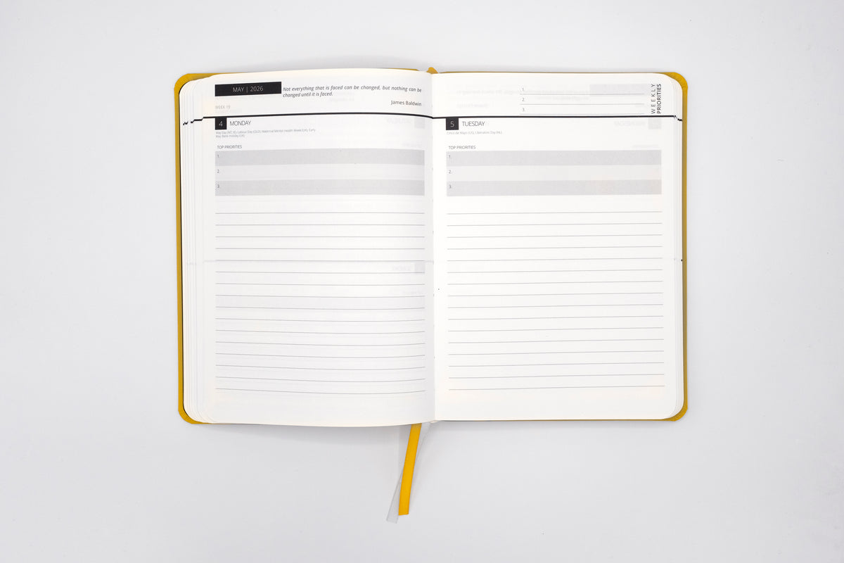 2026 Mental Fitness Diary & Planner - Daily Format