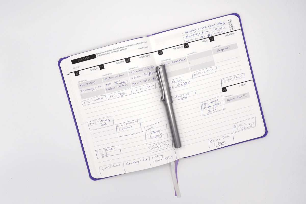 2026 Mental Fitness Diary & Planner - Weekly Format