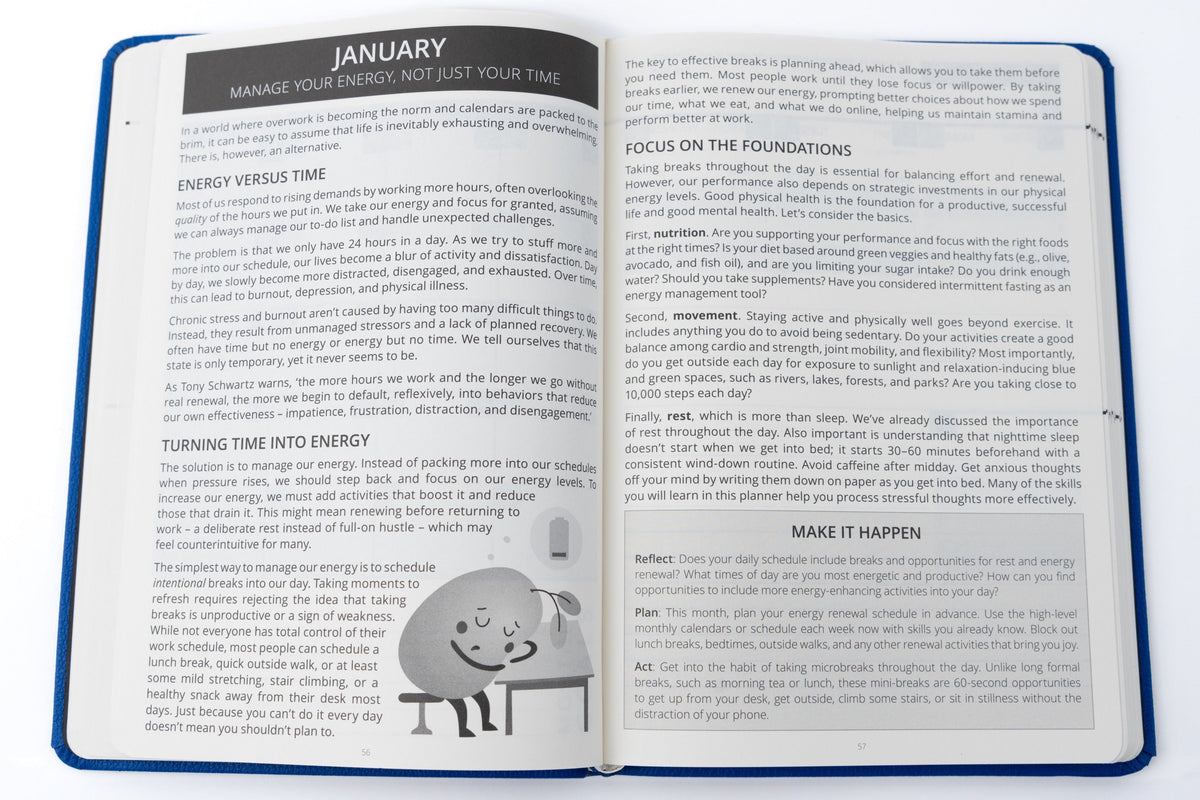 2026 Mental Fitness Diary & Planner - Daily Format